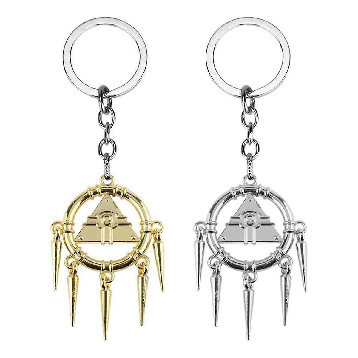Anime Jewelry -Wisdom Keychain Pendants Key Rings Women Men Accessories Trinket