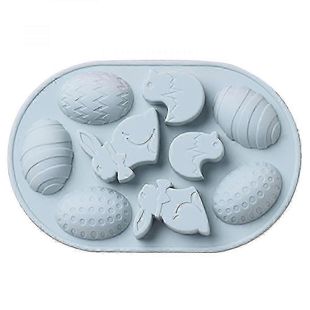 Cookware Sets Rabbit Silicone Mold Easter Day Series Chocolate Baking Epoxy Mold