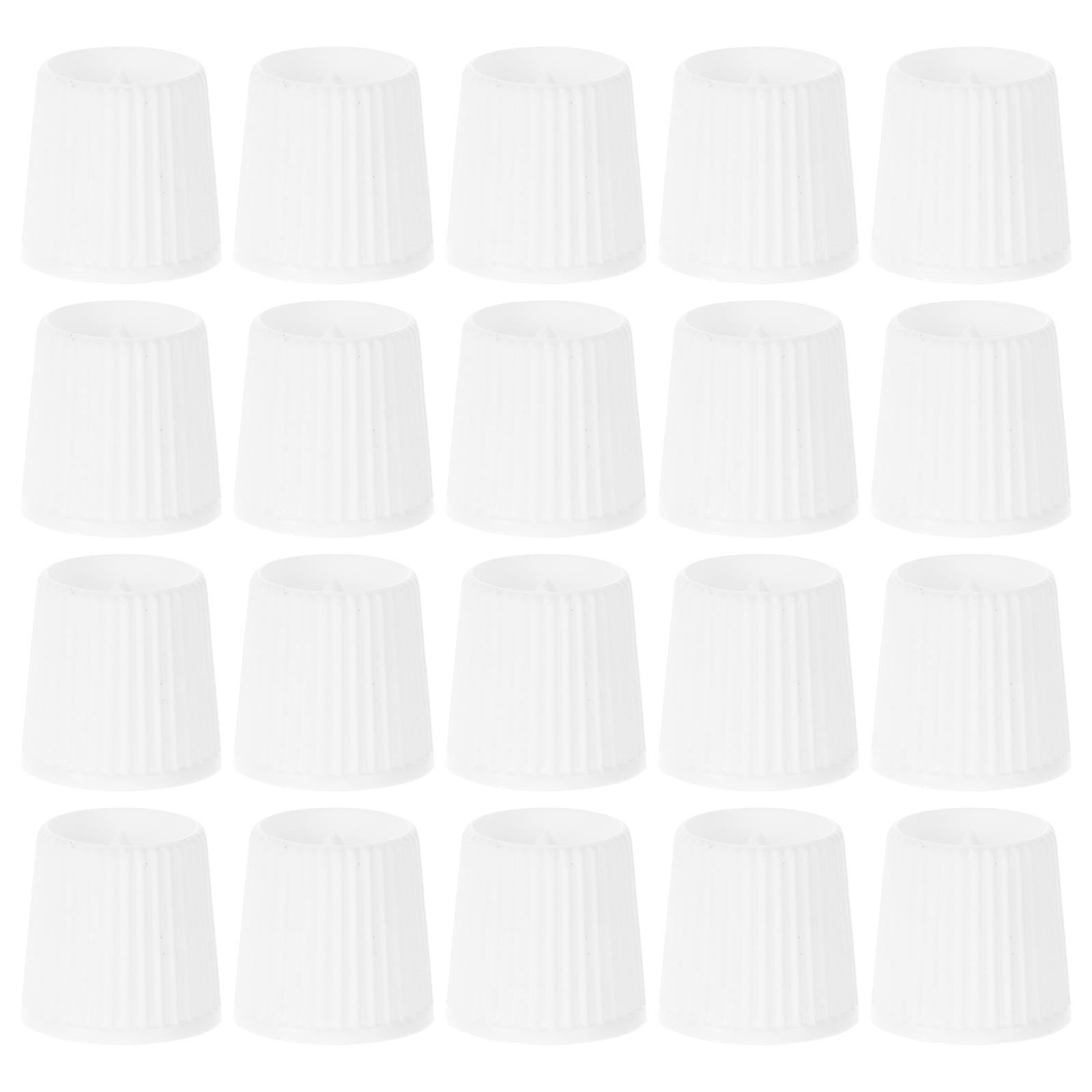 50pcs Twist Toothpaste Caps Soft Tube Covers Durable Plastic Squeezers for Travel Home Use Ointment Dispenser