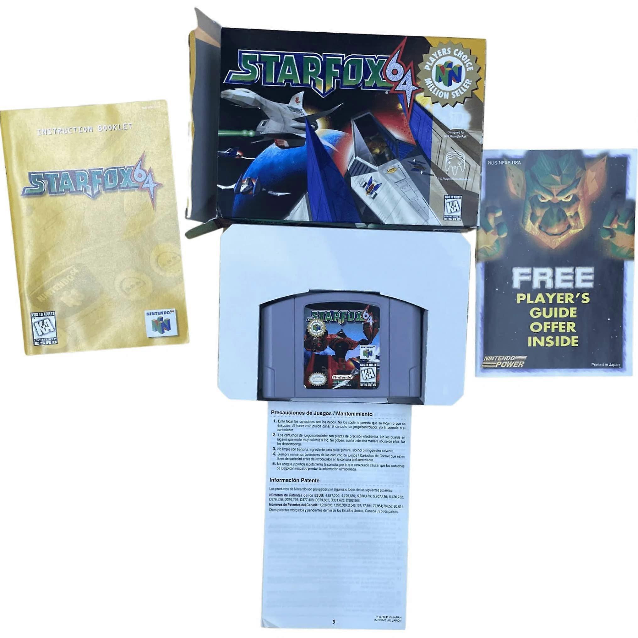 Star Fox 64  Game -  - PAL - New & Sealed