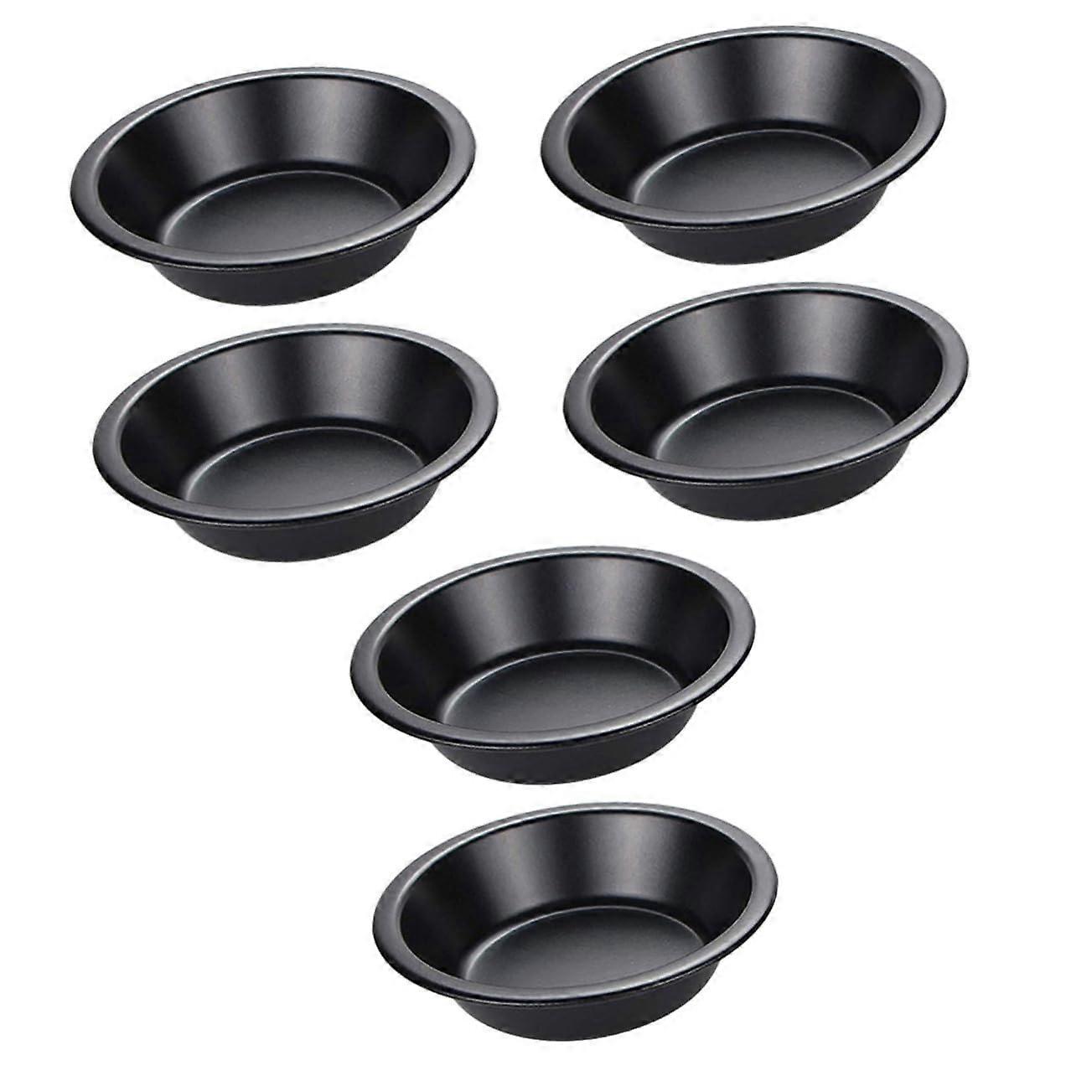 3-Tier Round Non-Stick Cake Pan Set for Baking Cakes and Snacks, Easy to Clean and Space-Saving, Oven Safe, 2-Pack