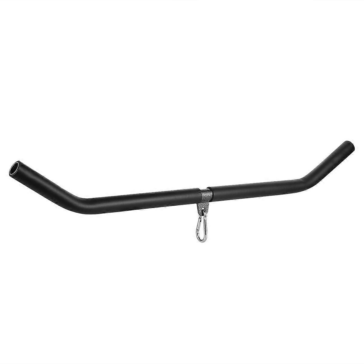 Bicep Trainer Pull Down Home Workout Strength Training Black 82X3X3cm Steel 1Pcs