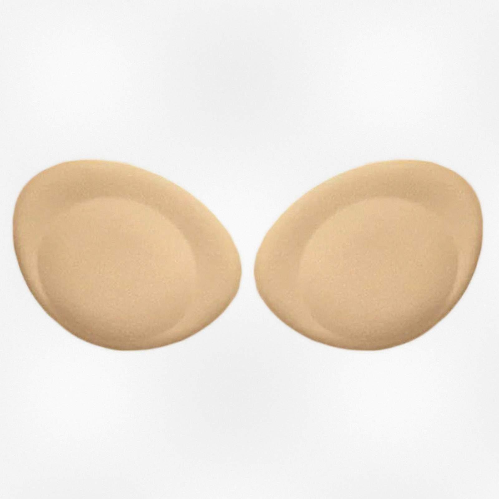 Self Adhesive Silicone Push Up Breast Pads, Double Sided Sticky Bras Inserts for Swimsuit, Breathable Reusable Boob Pads for Women