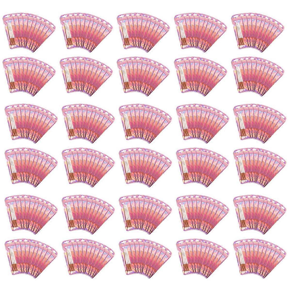 300Pc Resealable Holographic Pen Smell Proof Pouch Zipper Closure Beadable Packaging Bags for Pen Se