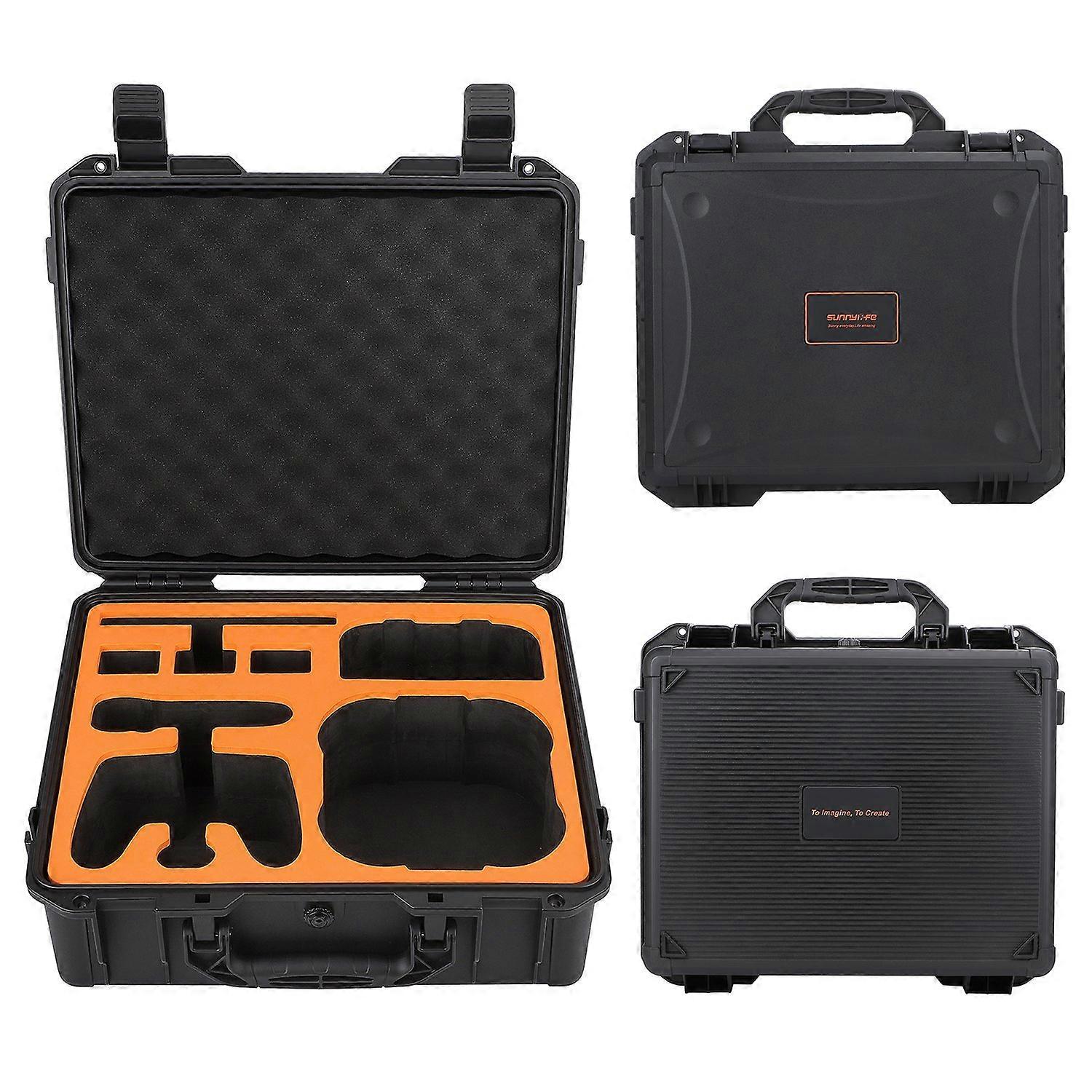 SUNNYLIFE AQX-9 Shockproof Storage Case for DJI Avata FPV Controller 2 Goggles 2 , Portable Travel C