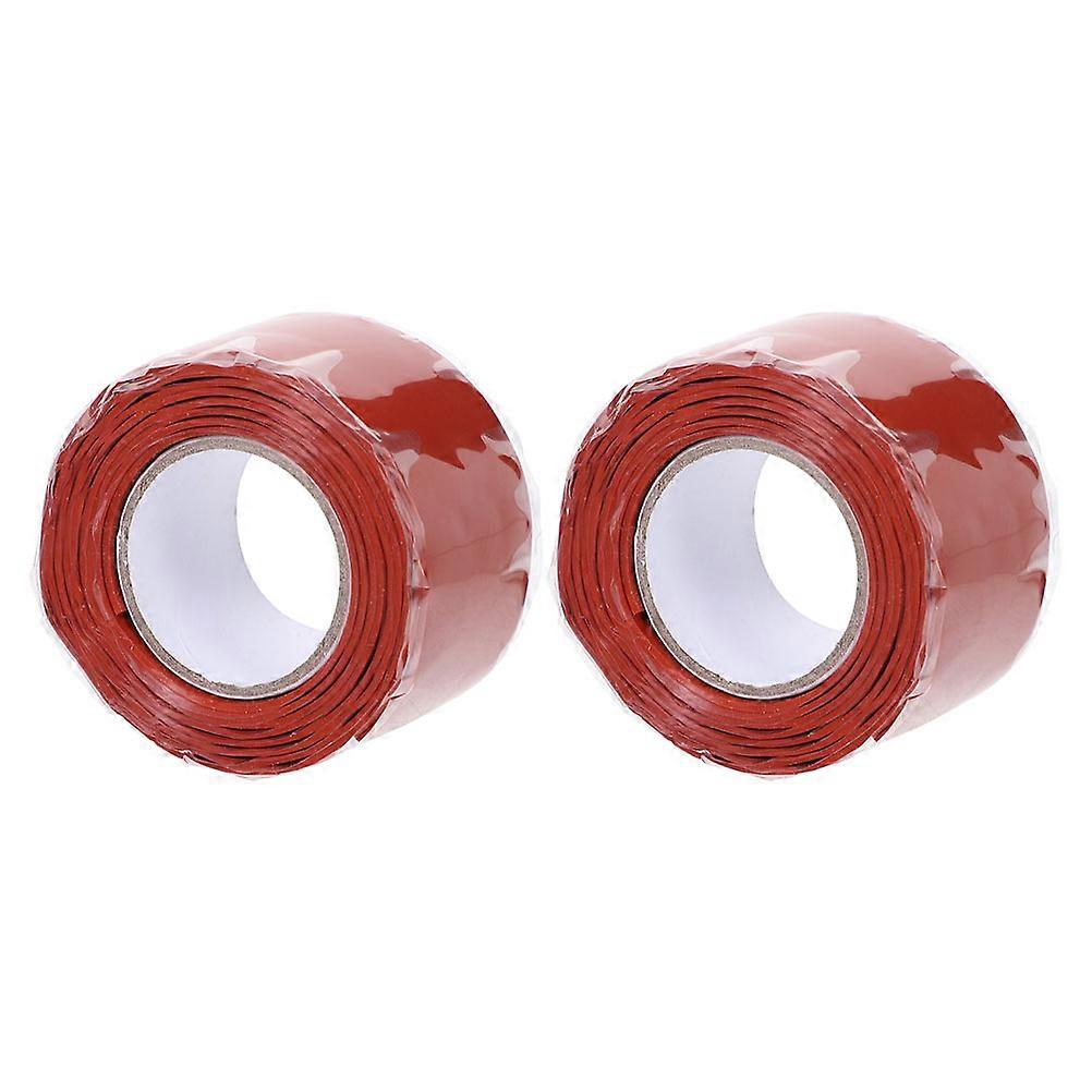 The **2 Rolls Flexible Silicone Rubber Hose Repair Tape** is a versatile and durable solution for sealing and repairing a variety of items,