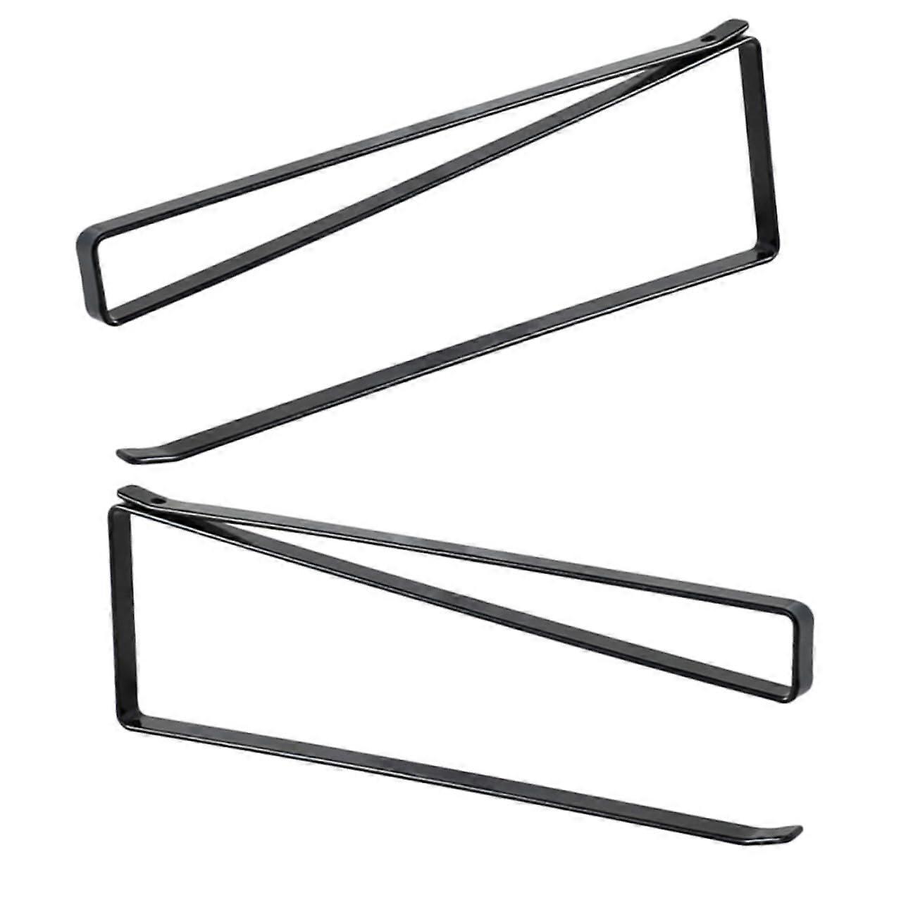 2 pieces of paper towel holder for the cabinet Stanzfreies design made of robust wrought iron to tall for bathroom