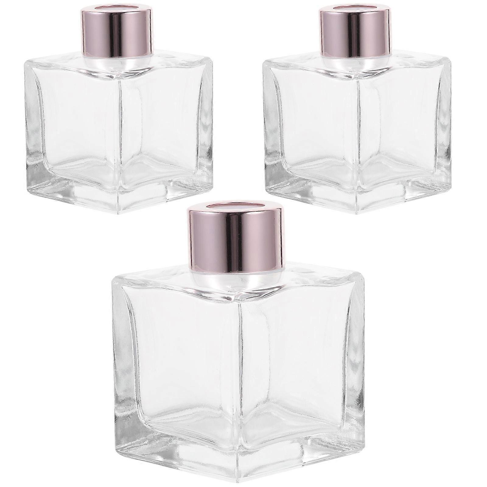Aromatherapy Dispensing Bottles Compact Transparent 9.5X5.5cm 3Pcs
