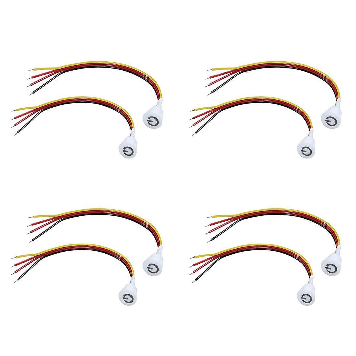 2Pcs Touch Dimmer Switch DC3.7V 5V 12V Stepless Dimmer Switch Sensor