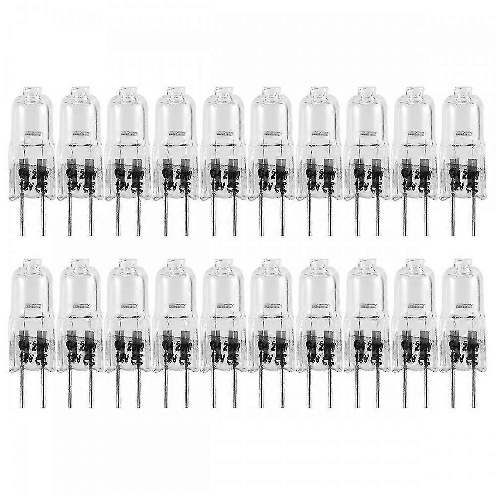 20 Pcs G4 Halogen Bulbs,20W 12V Halogen Light Bulbs