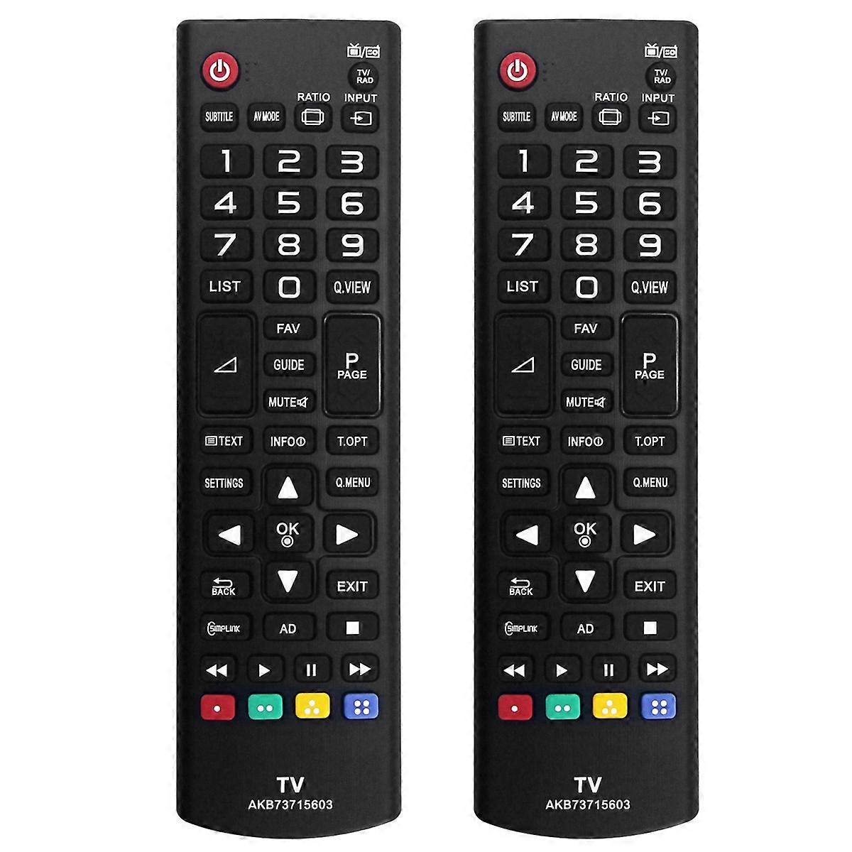 AKB73715603 Universal Remote Control Replace for TV