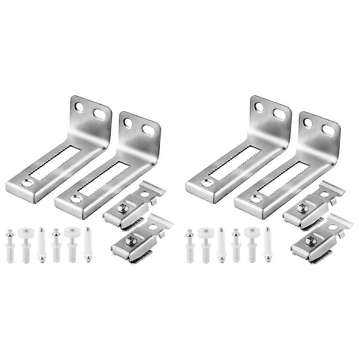Bi Fold Door Hardware Set, 2 Packs of Louver Door Hardware