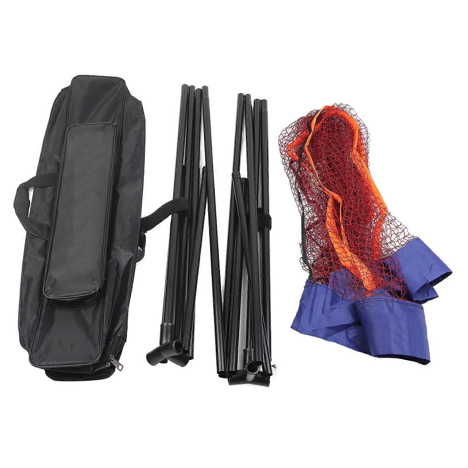 Filet de badminton pliable et portable, filet de tennis réglable pour les jeux d’intérieur et d’extérieur, 3,1m