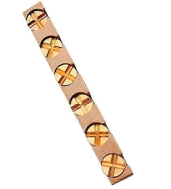 43 mm Height-Adjustable Brass Guitar Nut Suitable for 6-String Electric Bass Instruments