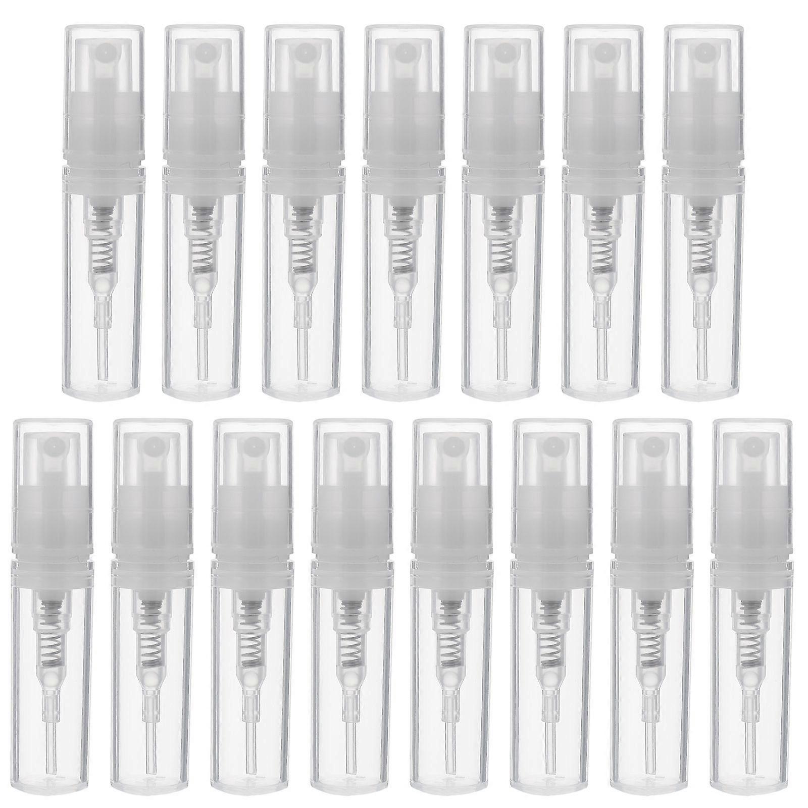 30pcs 2ml Empty Spray Bottles Plastic Perfume Sprayers Portable Makeup Holders