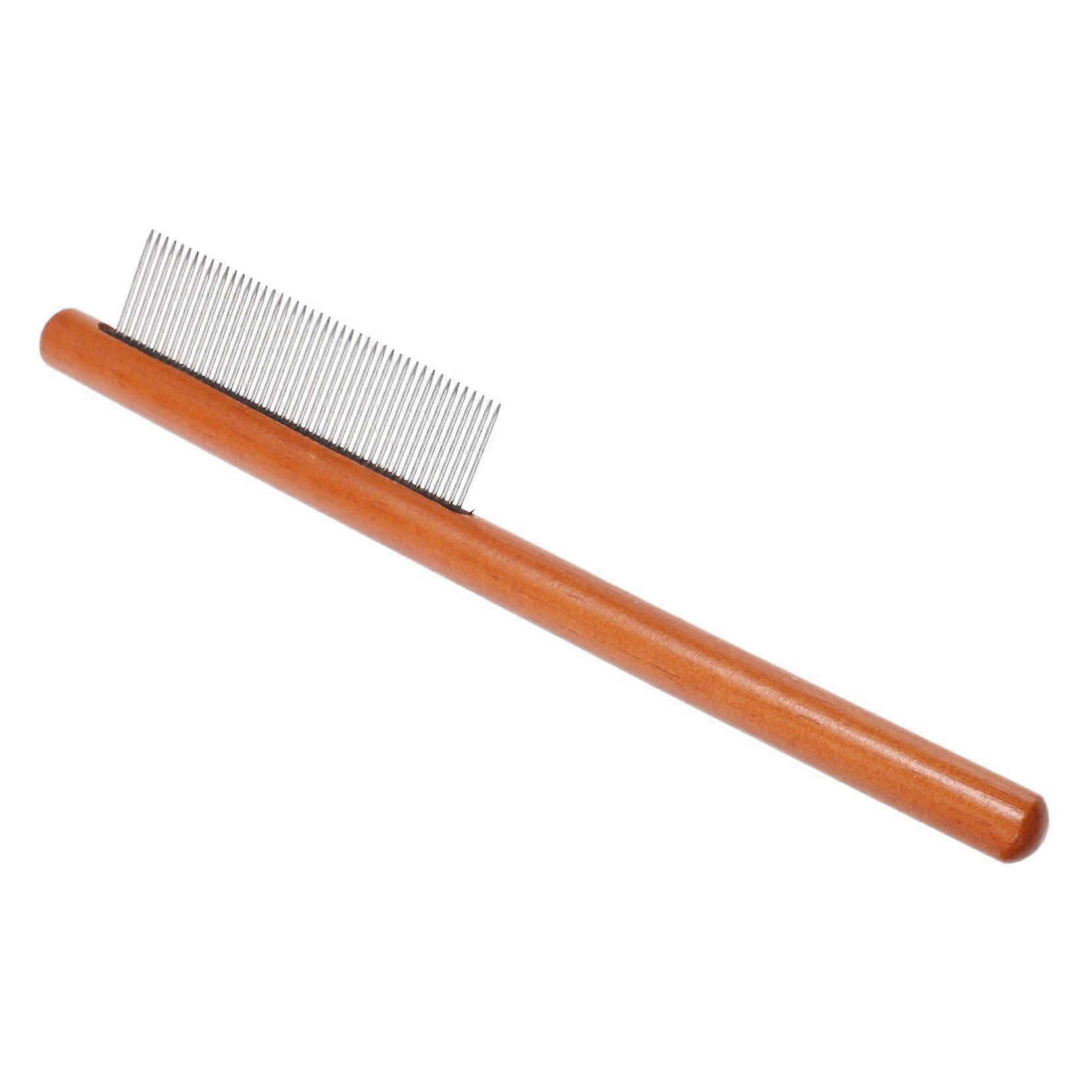 Pet Deshedding Comb for Small Pets – Kitten and Puppy Grooming Comb Made of Plastic, Ideal for Indoor Cats and Small Dogs