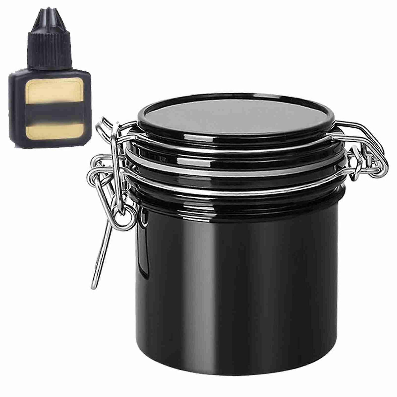 Eyelash Glue Storage Box 3 Slots Moistureproof Prevent Drying Lash Extension Adhesive Container Jar