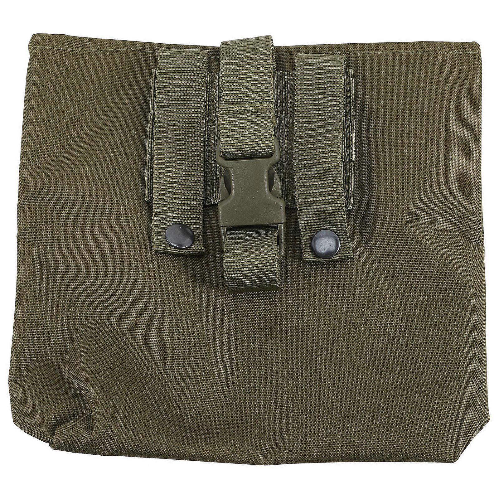 Utility Pouch for Work Multi-functional Tool Bag with Emergency Storage and String Closure Olive Green 21x17cm 1Pcs