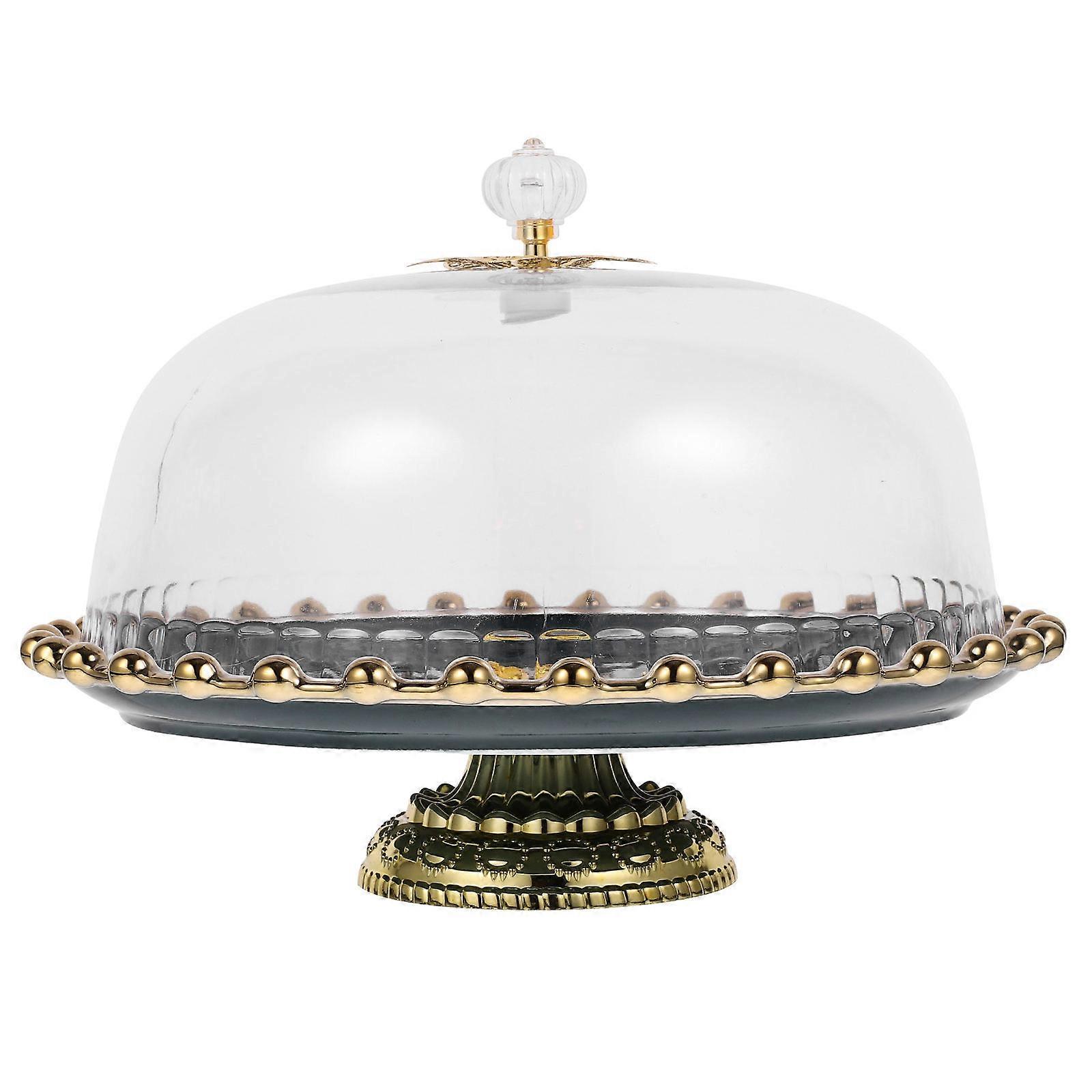 Party Serving Trays And Platters European Style Dessert Display Stands 24.5X24.5X19CM Display 1 Set