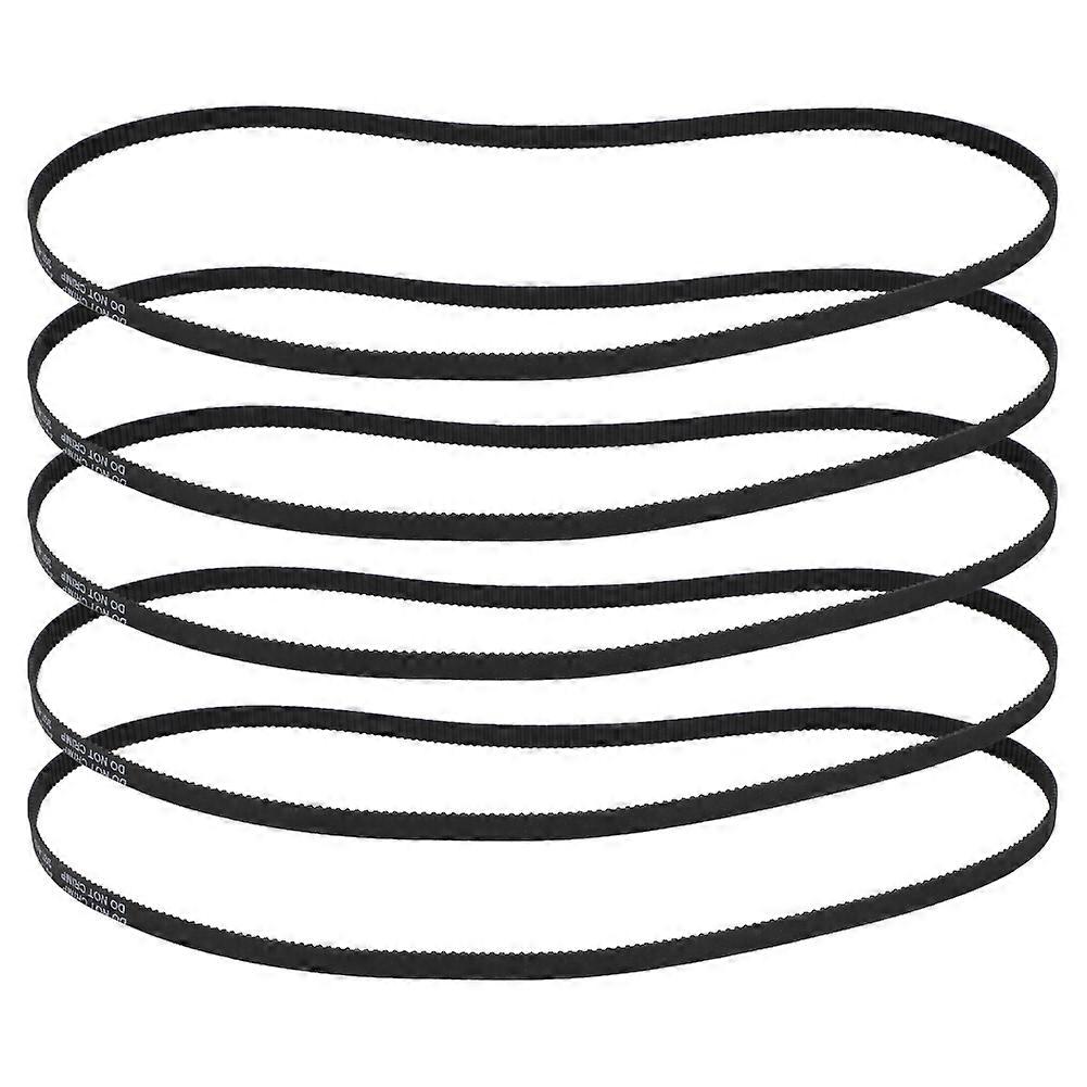 5PCs 3D Printer Parts GT2-6-610MM Rubber Closed Timing Belt Ring Closed Synchronous Drive Belt