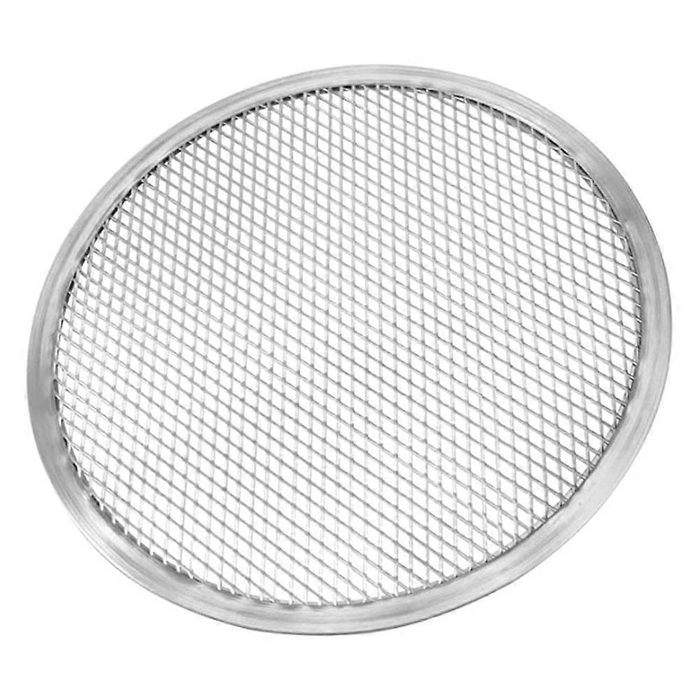 Perforated Aluminum Pizza Baking Tray for Oven Multi Functional, Easy to Clean, Ideal for Savory Baking