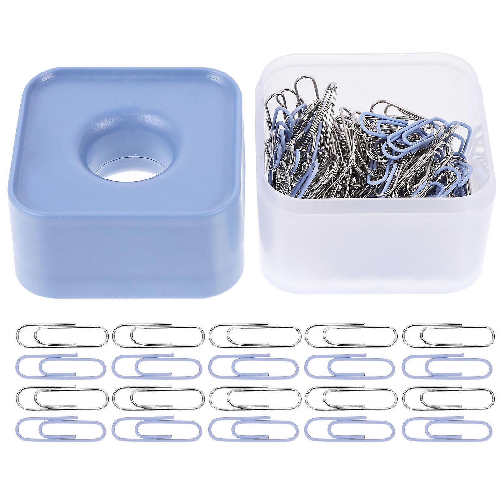 Paper Memo Clips present Giving DIY Crafts Office Workers Blue 6.50X6.50X6.50CM 130Pcs