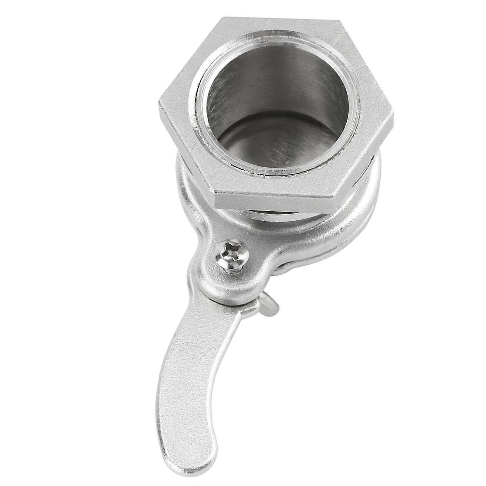 Honey shutoff valve for honey filling system made of stainless steel for beekeeping