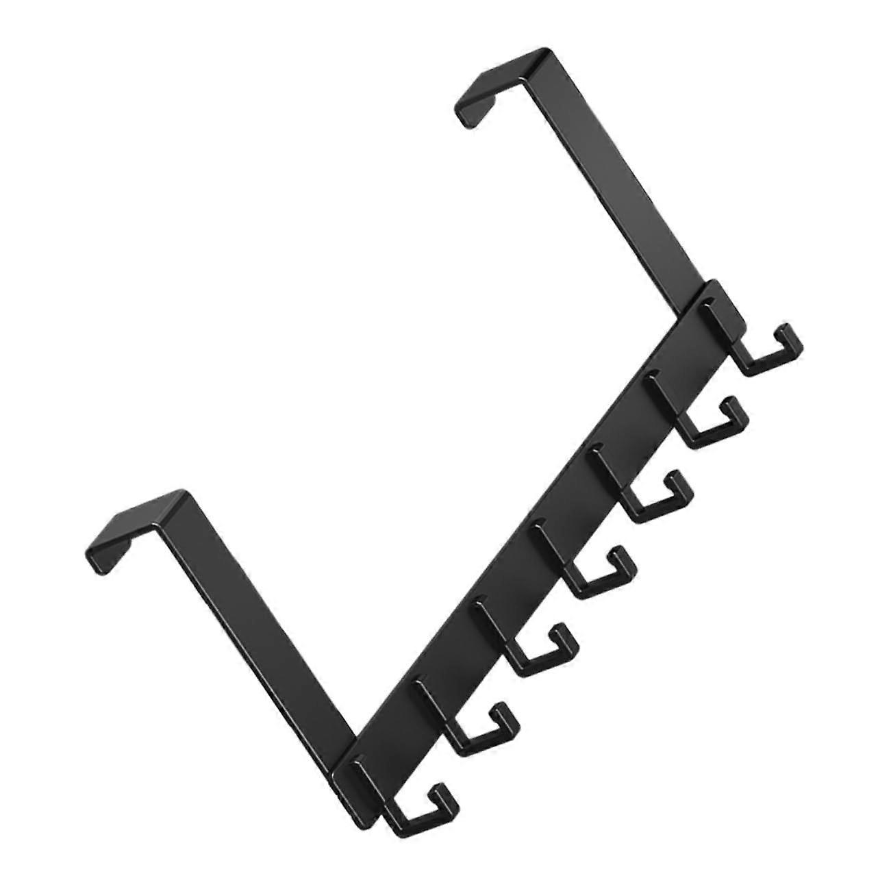 Door Hook Hanger Without Drilling, Space-Saving Clothes and Coat Organizer, Easy Installation, Durable Design