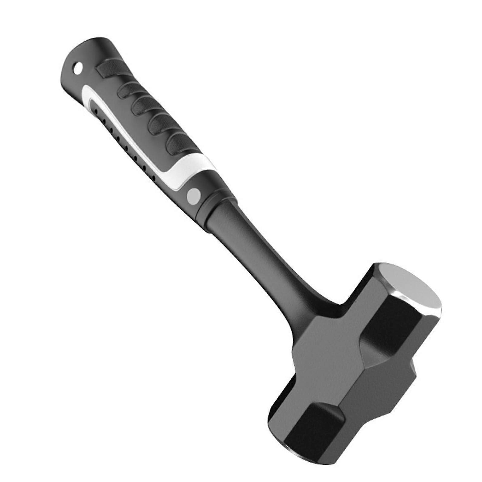 Octagonal hammer, solid hammer, wall demolition tool, heavyduty construction site, multifunctional, shockabsorbing hammer tool