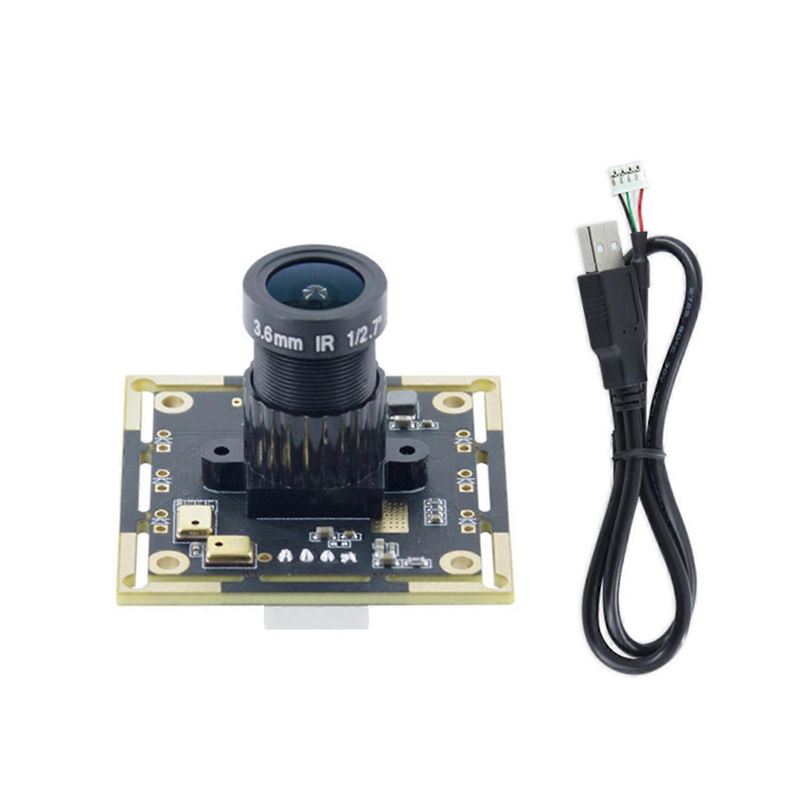 Ov4689 4MP USB Industrial Camera Module With 83/100/120° Lens Option and Double Digital Microphones for Precise Control Multicolor