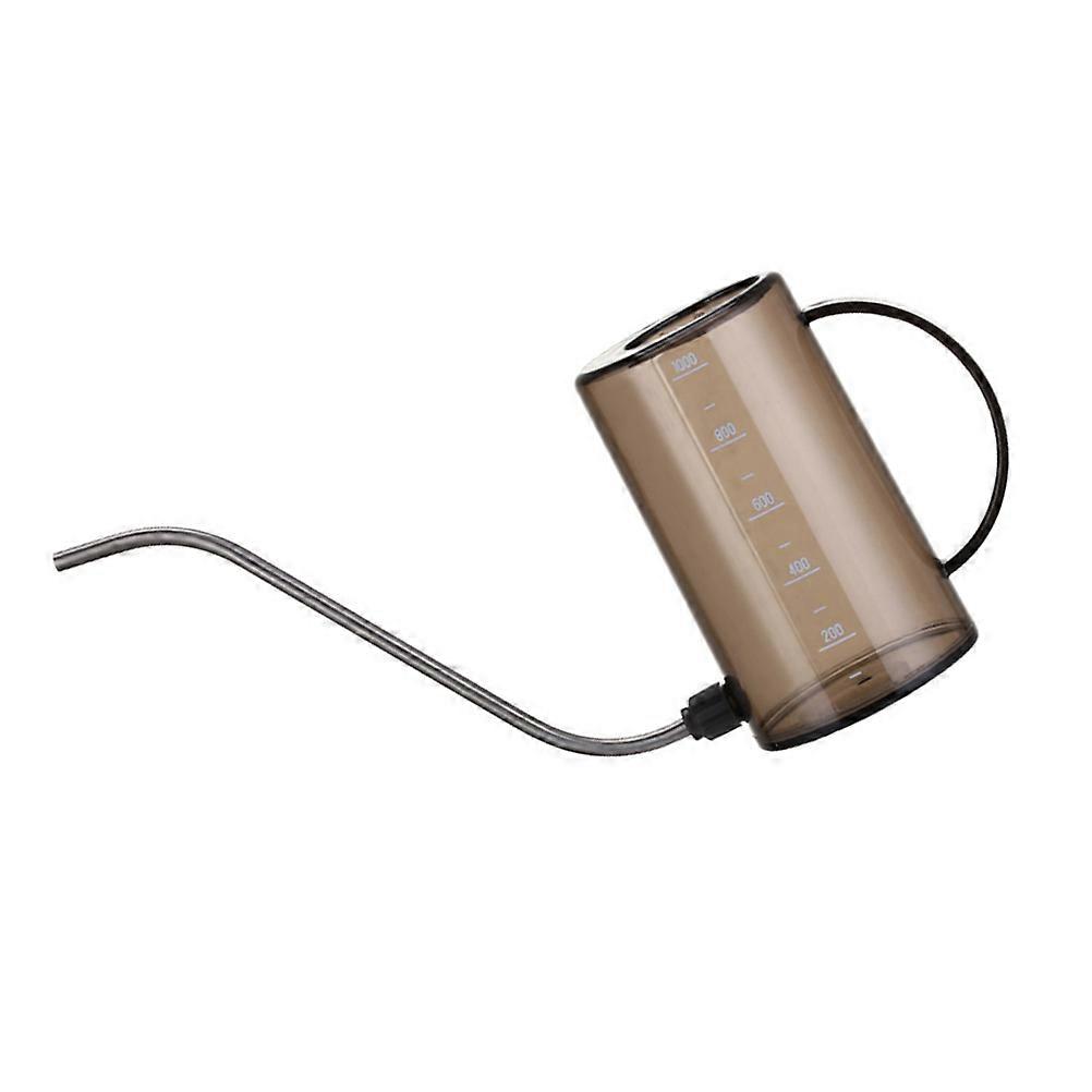 Transparent Watering Can with Scale, Long Spout, Durable Plastic for Indoor and Outdoor Plants, Bottle for Precise Plant Care