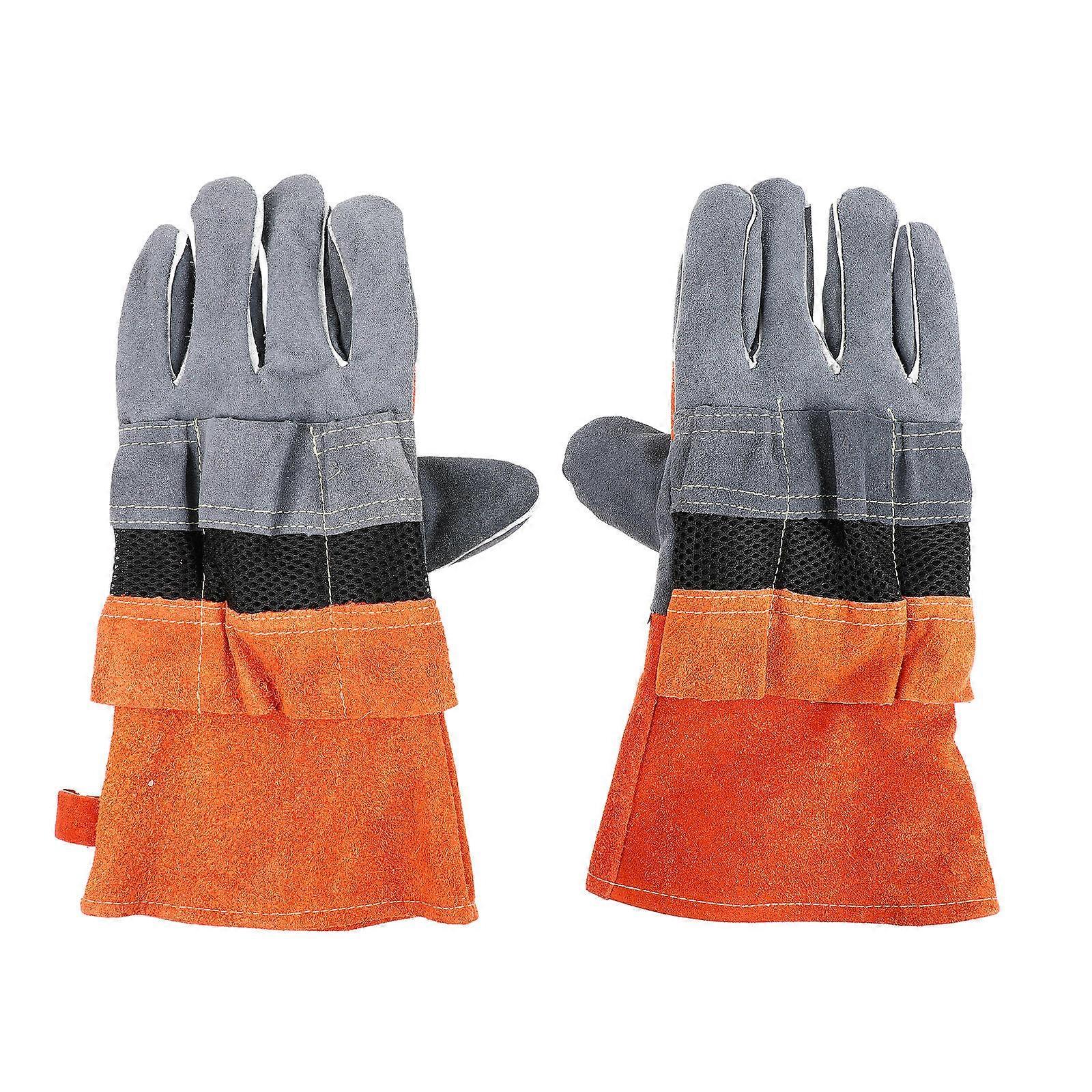 Assorted Color Antiscald Glove for Baking Use Made of Synthetic Material Portable and Lightweight