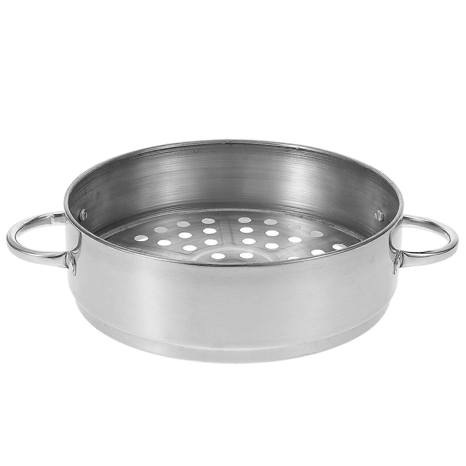 Stainless Steel Steamer Basket for Dim Sum, Multi Purpose Steaming Insert for Buns, Rice, Eggs, Fish – Lightweight Kitchen Accessory