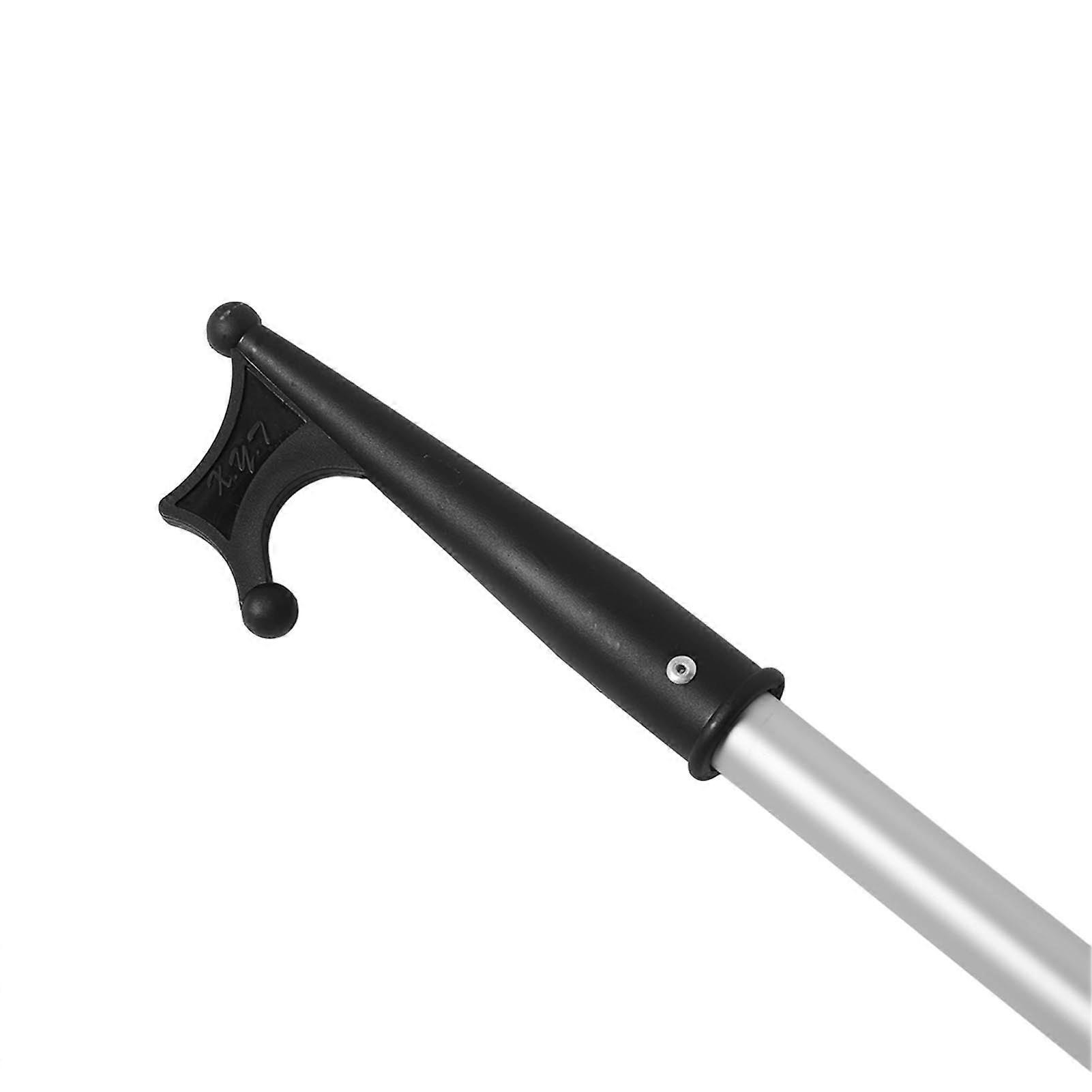 Boat Hooks Anti Slip Ergonomic Grip Sturdy Adjustable Lightweight Telescoping Boat Hook for Ship Yacht 3 Steps: 106.6‑233.6cm/42‑92in