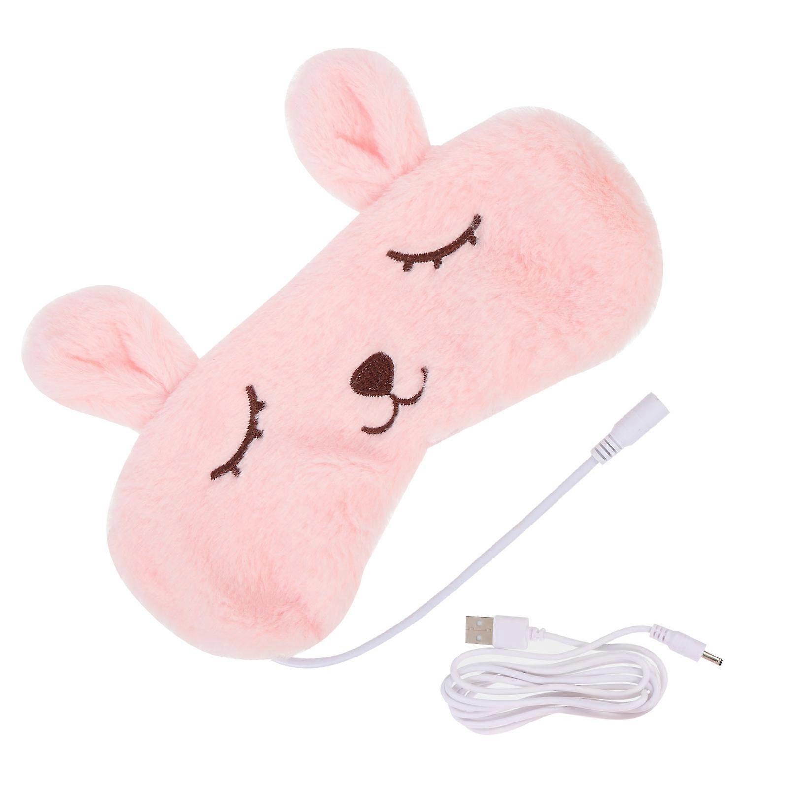 Rechargeable Warm Eye Cover with , Gentle Temperature Control, Skin Friendly Travel Eye Mask for Sleeping at Home or On the Go