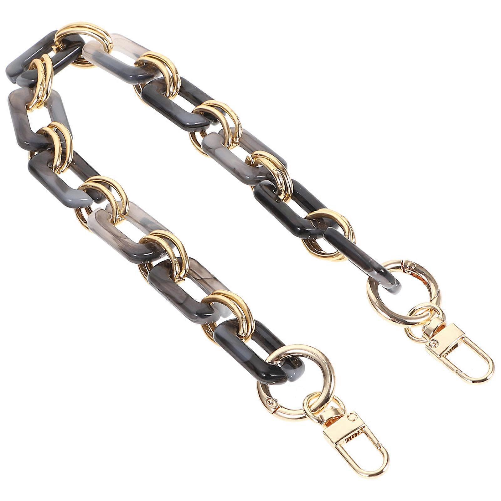 Purse Chain Replacement Handbag Chain Stylish Upgrade For Bag Enthusiasts 17.7×0.8×0.2in 1Pack
