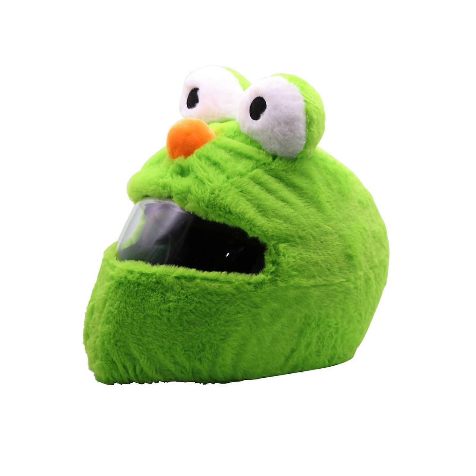 Motorradhelmabdeckung Plüsch, Cartoon Helmabdeckung, Integrierte Schutzhülle Ref: 1244