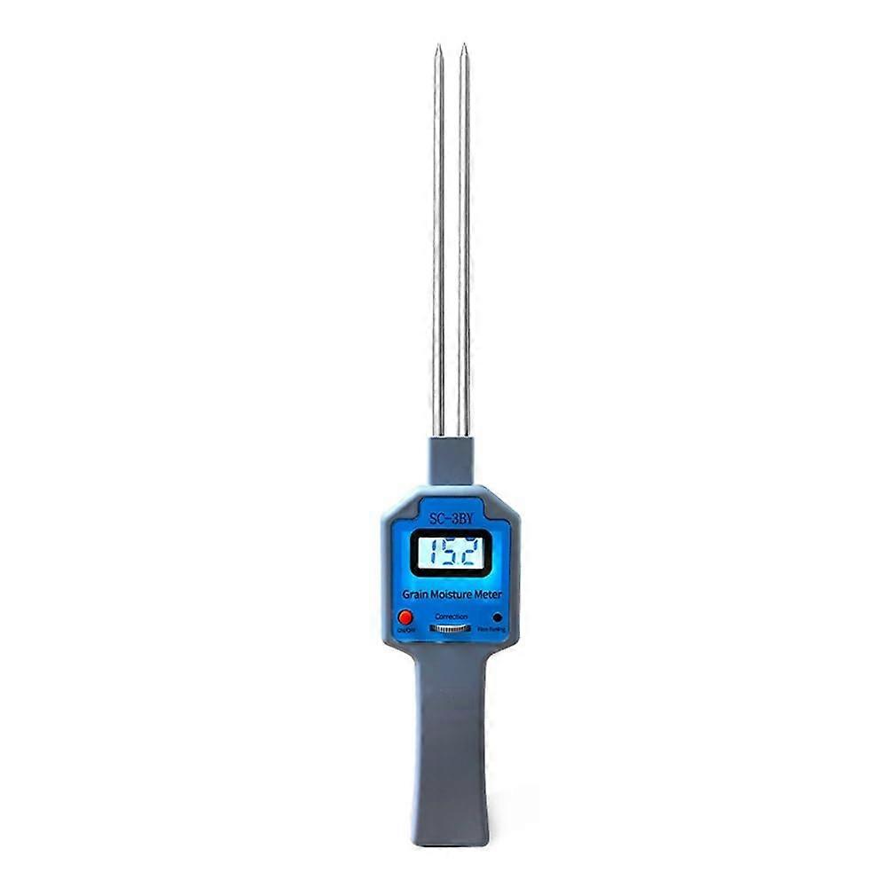 Digital Grain Moisture Meter, Moisture Tester, Measures 18 Types of Grain Including Wheat, Soybeans, Corn, Peanuts