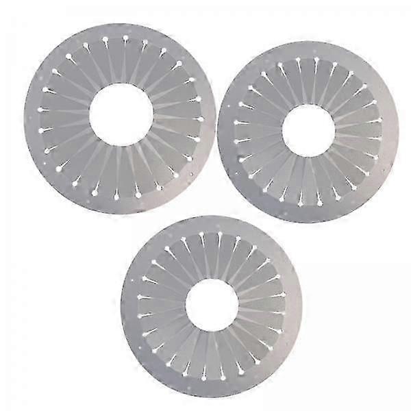 3x 3 Pieces Button Ornament Easy Rosette Maker Hobby Art DIY Rose Maker