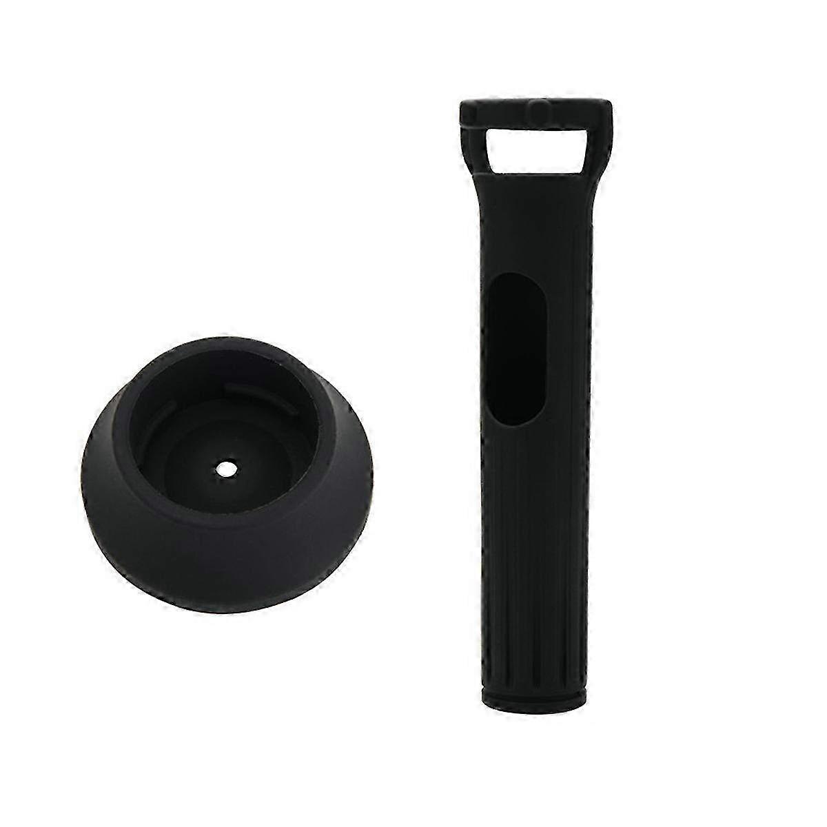 2-Piece Anti-Rolling Protective Case for Wireless Microphone - Durable and Lightweight Storage Solution
