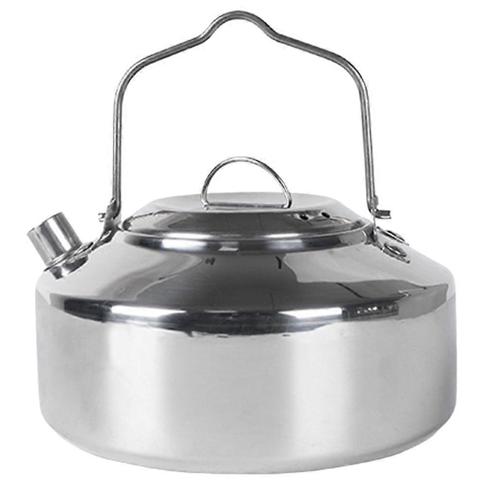 Here's a polished and engaging product description for your **Stainless Steel Camping Tea Kettle / Portable Water Container**:
**Stainless Steel