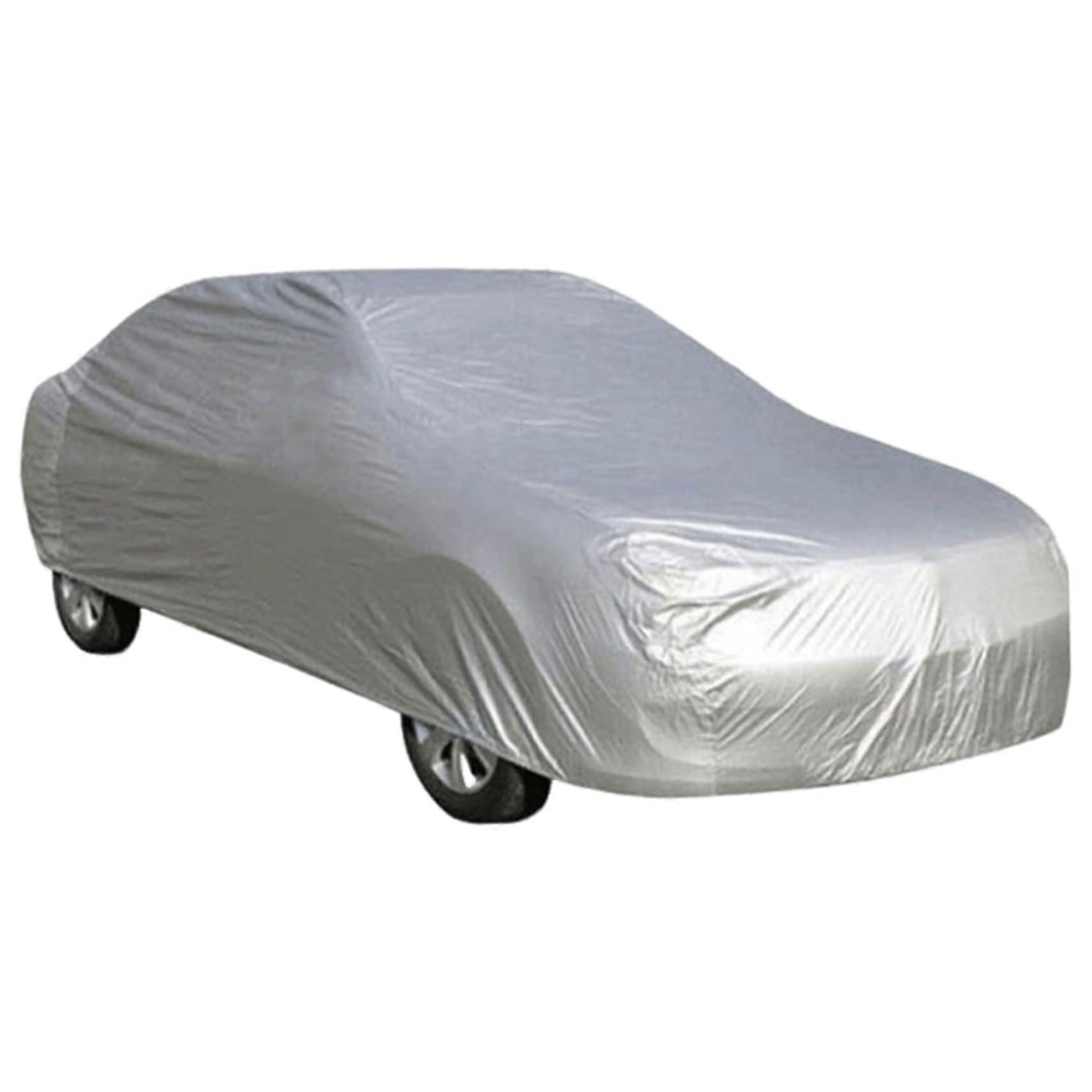 Car Cover Waterproof Outdoor, Scratch-Resistant Full-Sized Vehicle Protector for Winter and Summer, Dustproof Heavy-Duty Protection