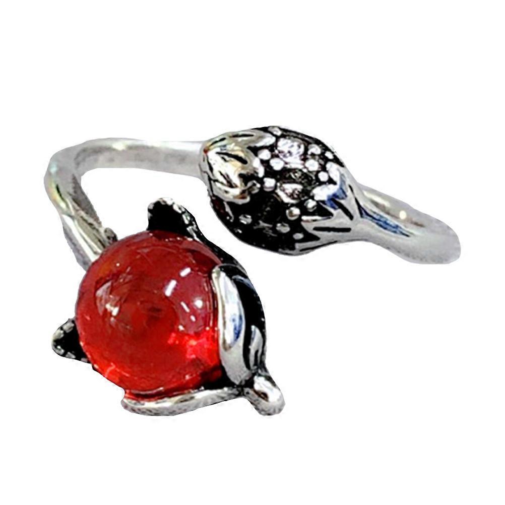 Charmig Flicka Ring Modeaccessoar för Dekor 1 Styck Smycken