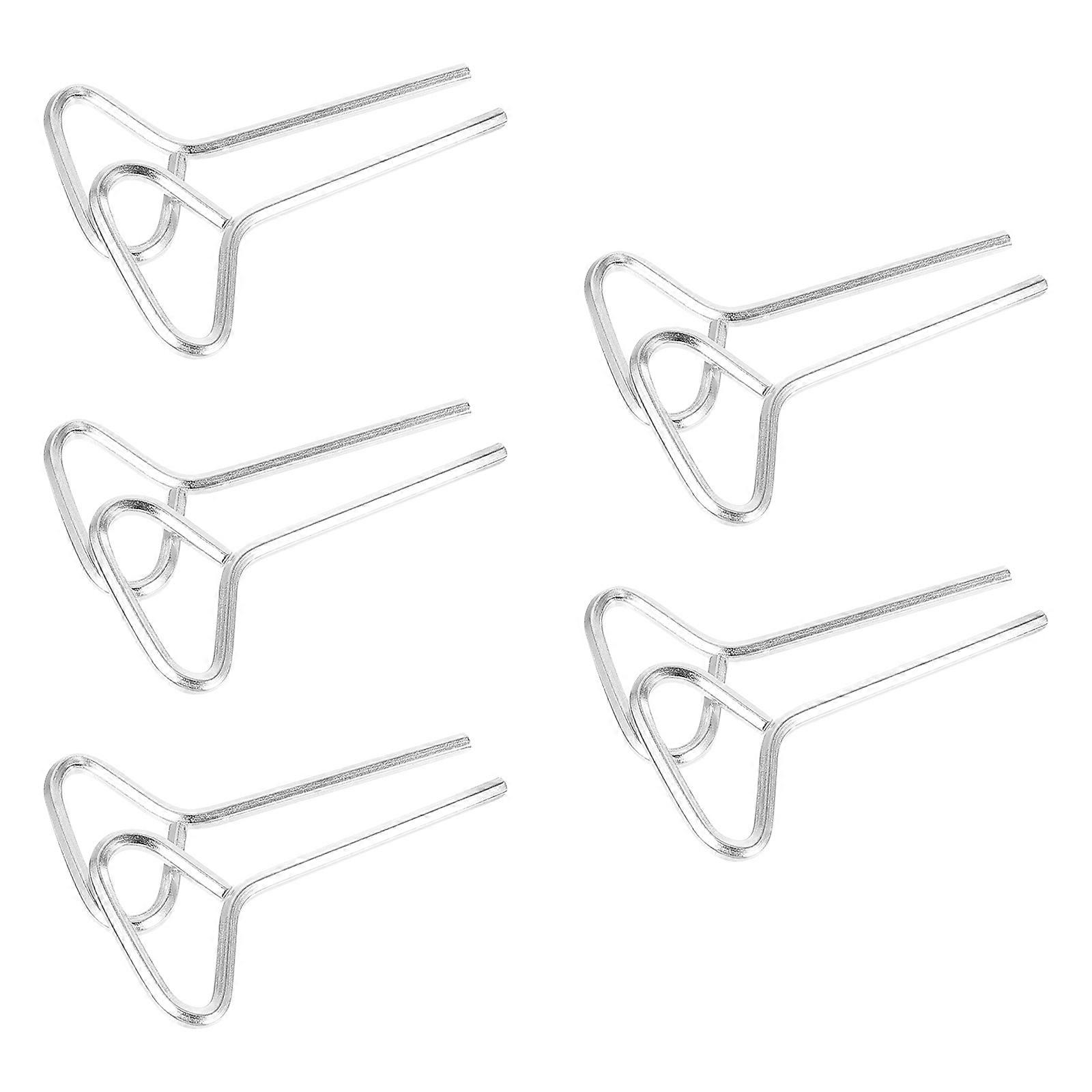 Durable Metal Screwdriver Keychain For Appliance Repair Simple Design Hexagon Wrench 10Pcs