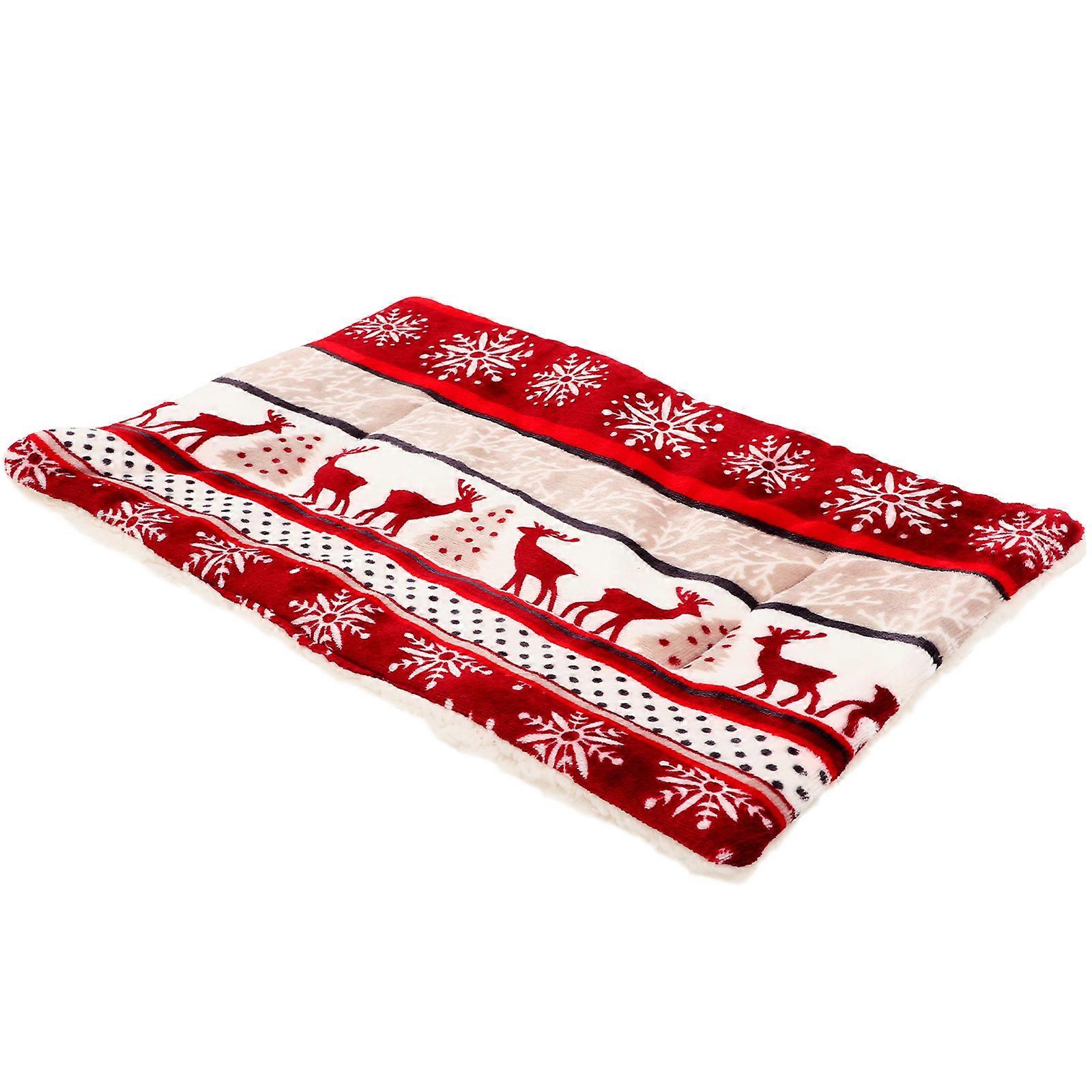 Pet Sleeping Mat Practical Dog Bed For Indoor Use Comfortable Resting Rectangular Shape 1Pack