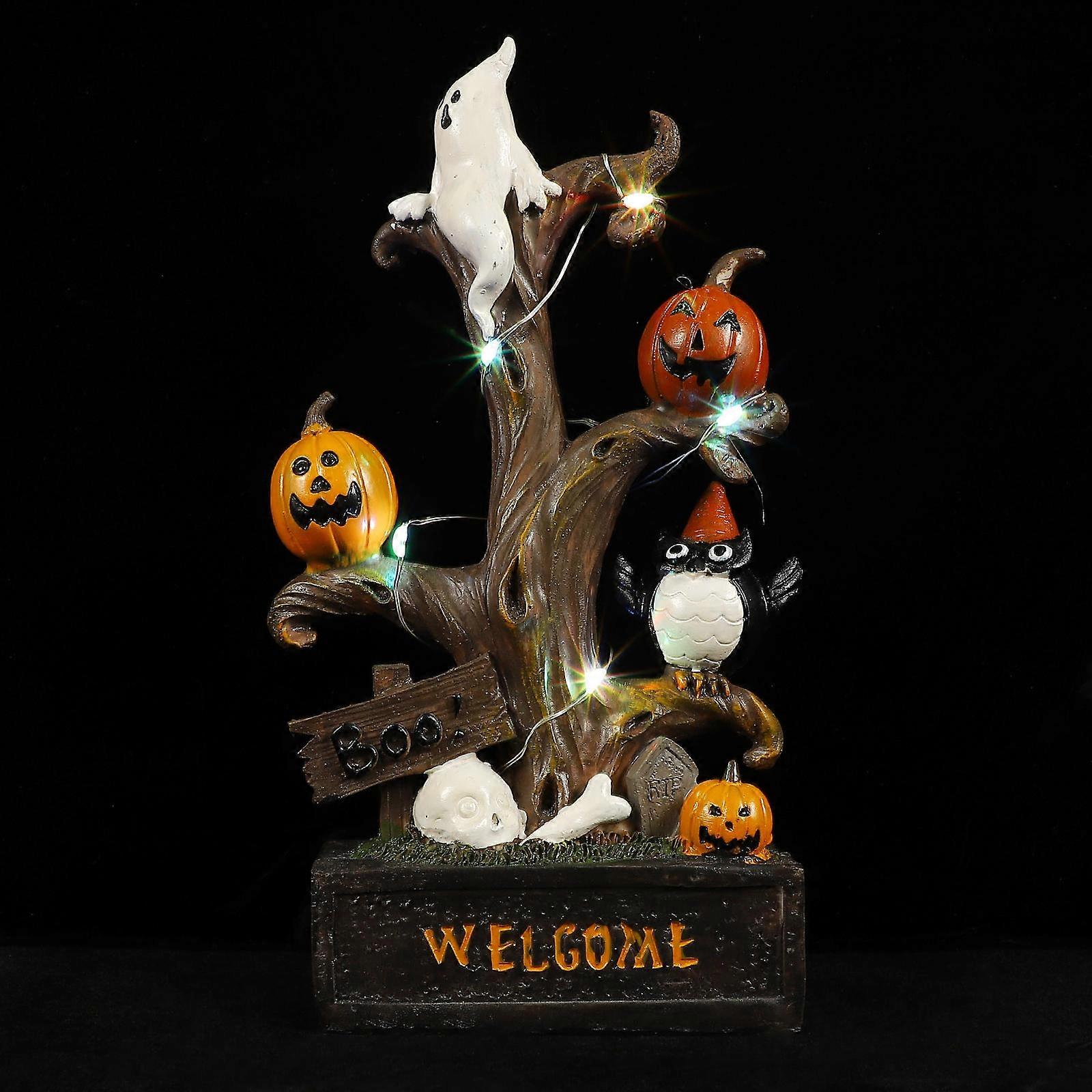 Table Halloween Tree Prop For Home Decoration With Tree Shape Design 22.5Cm X 10.5Cm X 4.5Cm 1Pack