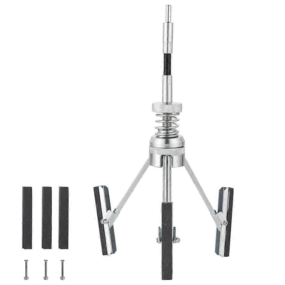 Engine Cylinder Hone Adjustable Deglazer Set For Grinding Holes 2-7 In Dia With 3-Inch Replaceable Stone Accessories