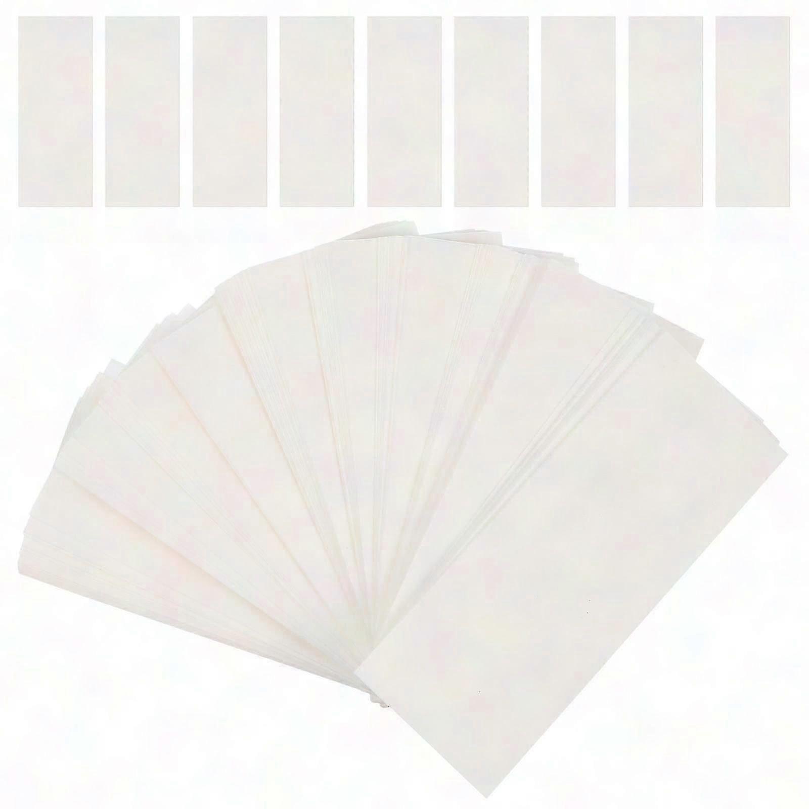 500 Pcs Chromatography Paper Strips for Pigment Separation Science Experiments Lab Filter Papers