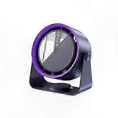 Wall-Mounted Bladeless Fan with USB Control and Digital Display for Kitchen and Dorm Room Use Ultra-Quiet Air Circulation Solution