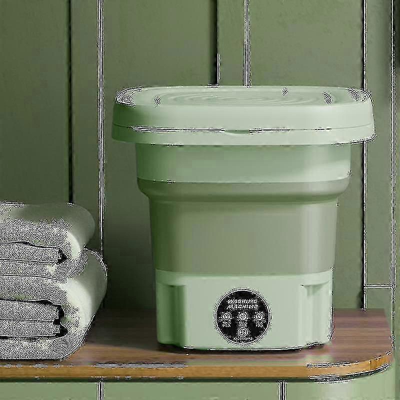 8L Foldable Washing Machine - Portable, Spin Dry Function for Socks & Underwear - 3 Models